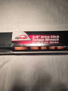 Epauto 3/8" Drive Click Torque Wrench
